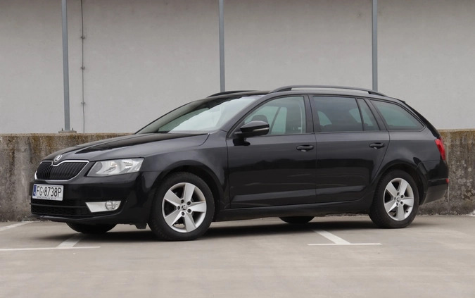 Skoda Octavia cena 39900 przebieg: 210000, rok produkcji 2015 z Miechów małe 742
